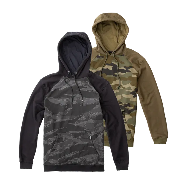 Grenade Color Block Pullover Hoodie