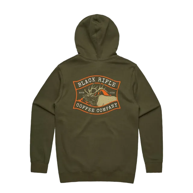 Elk Badge Pullover Hoodie