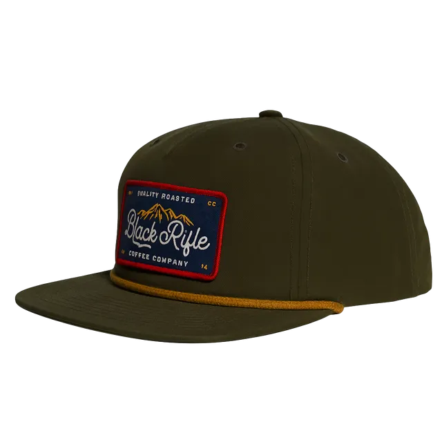 Roasted Gold Mountain Rope Snapback