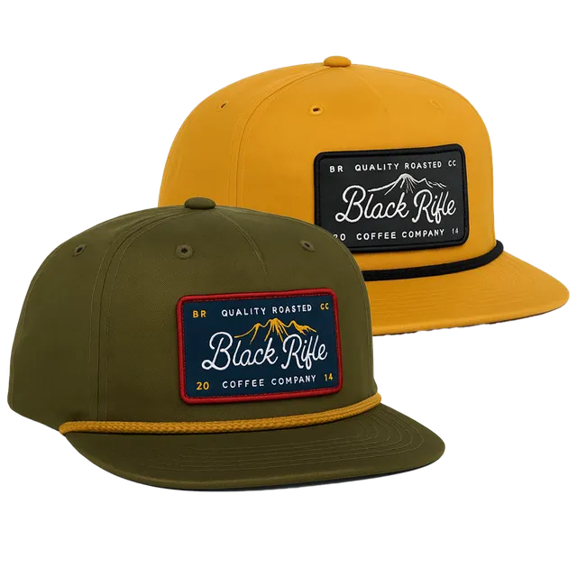 Roasted Gold Mountain Rope Snapback