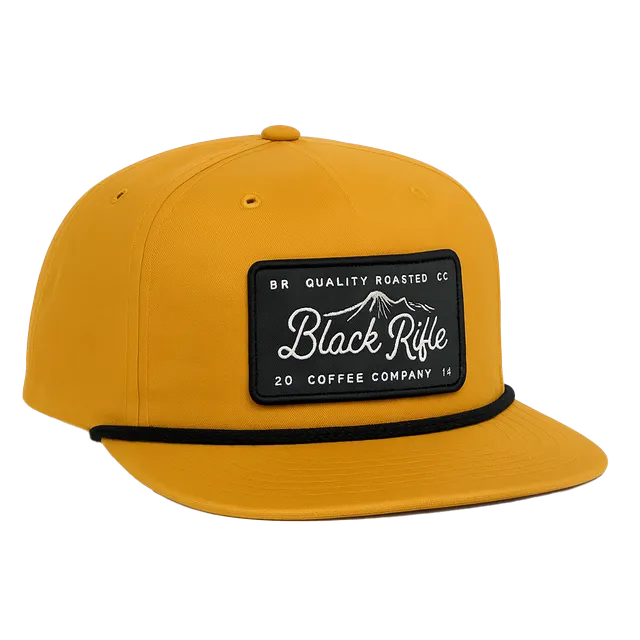 Roasted Gold Mountain Rope Snapback