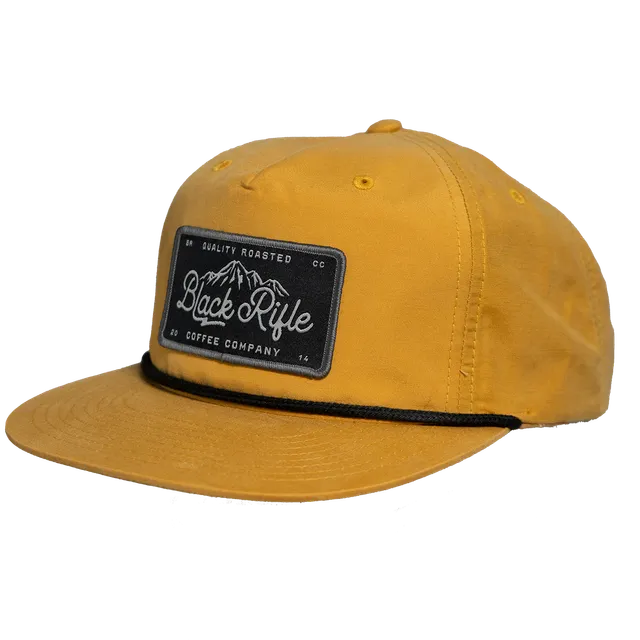 Roasted Gold Mountain Rope Snapback