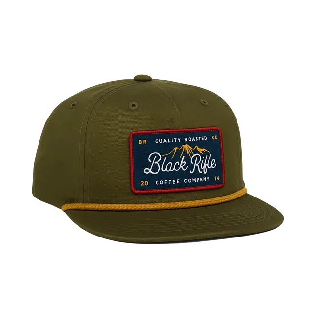 Roasted Gold Mountain Rope Snapback