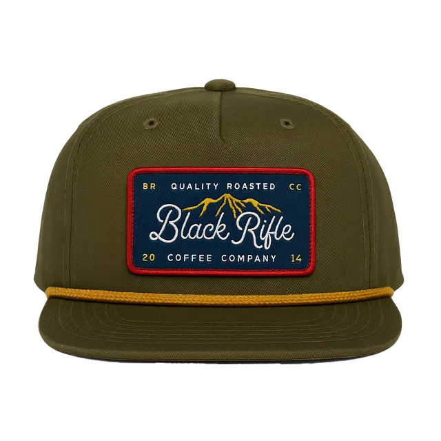 Roasted Gold Mountain Rope Snapback