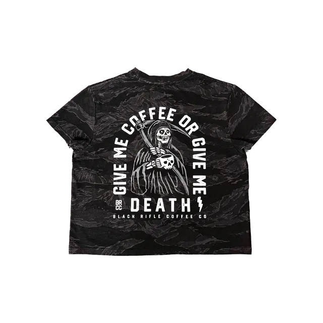 Women's Grim Sipper Crop T-Shirt