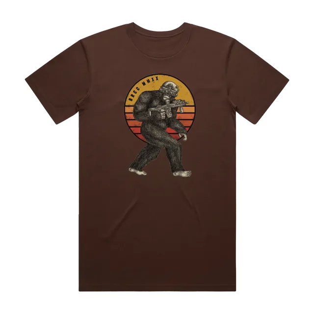 Tactisquatch T-Shirt, Chestnut 2 Tactisquatch T-Shirt, Chestnut
