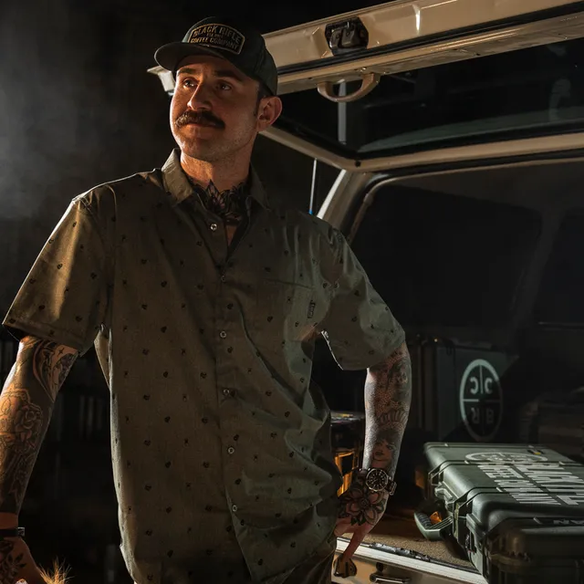 BRCC X Pattern Ops Button Down
