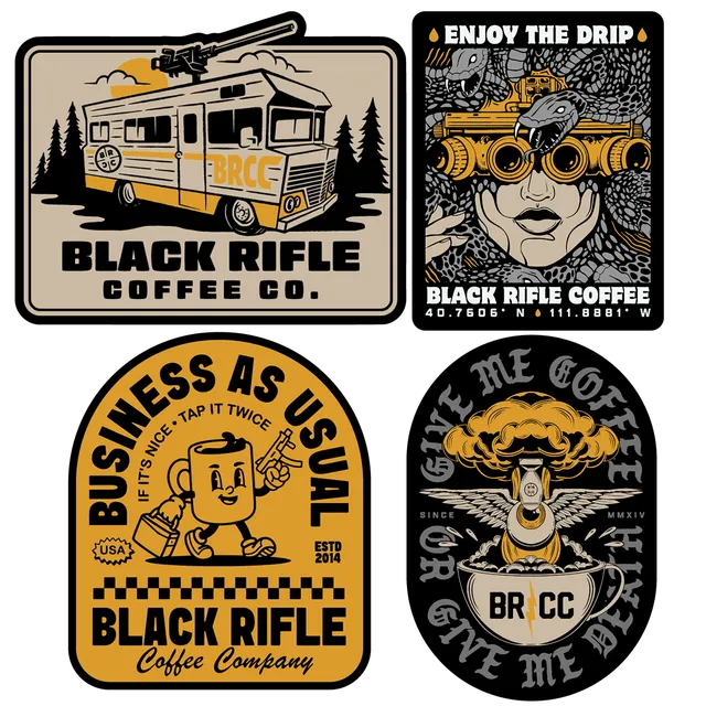 Gold & Grit Sticker Pack