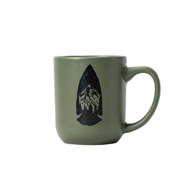 Arrowhead Ceramic RAM Mug