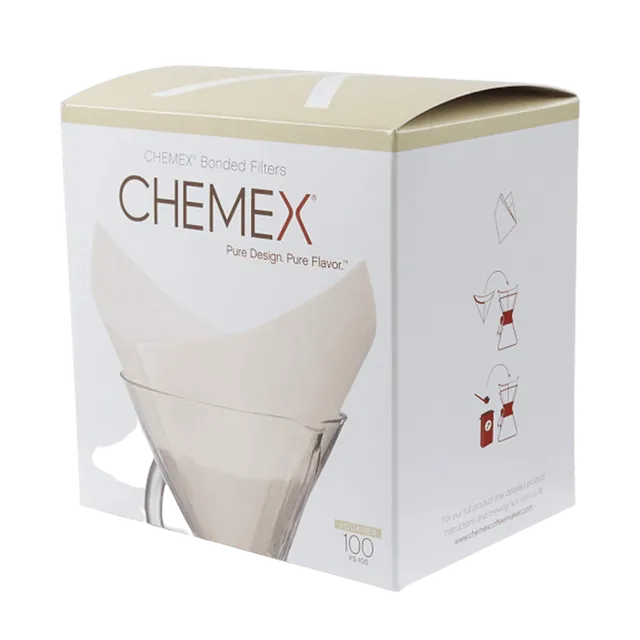 Chemex Filters, Bonded, Squares, 100 ct
