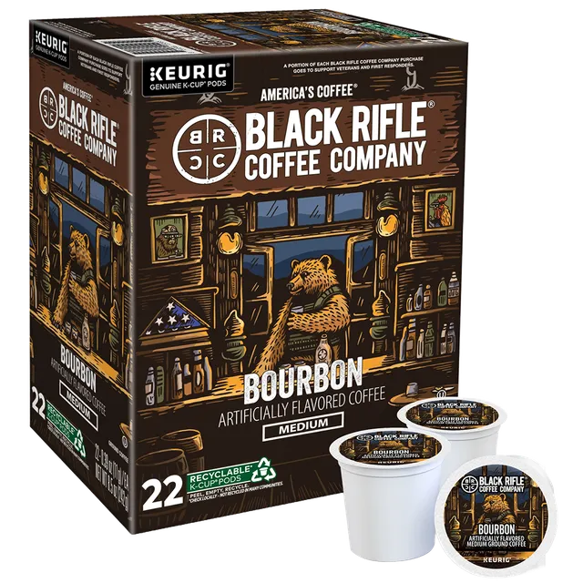 Bourbon Coffee, K-Cups - 22CT