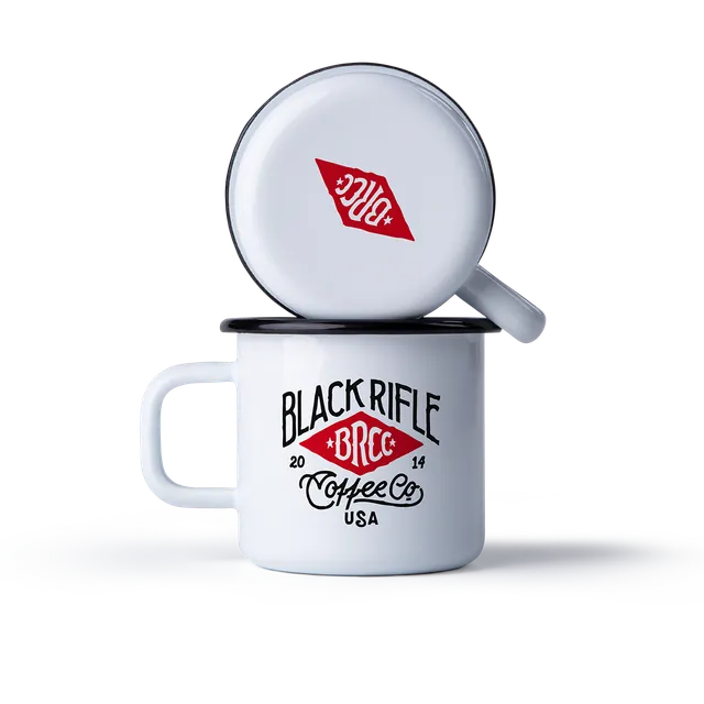 Grizzly Enamel Mug