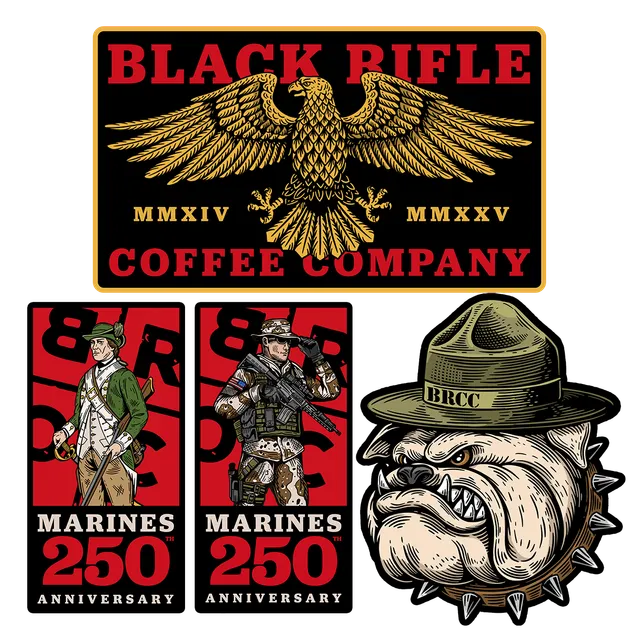 Marine 250th 2025 Sticker Pack