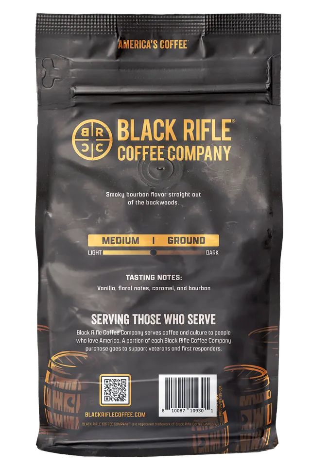 Bourbon Coffee, Ground, 11oz