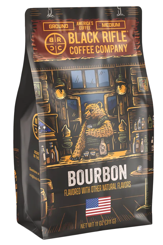 Bourbon Coffee, Ground, 11oz