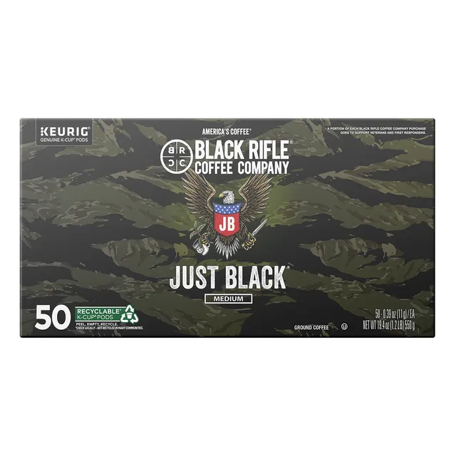 Just Black Coffee Rounds - 50CT