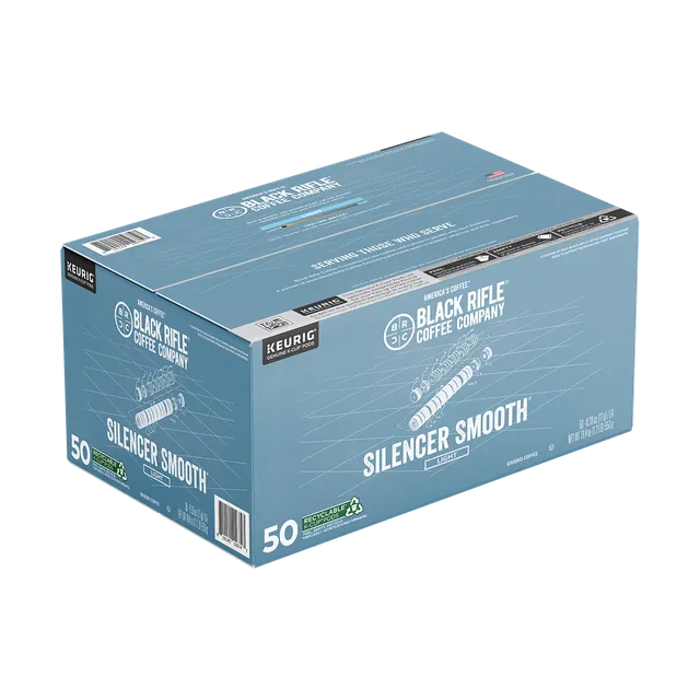 Silencer Smooth Coffee Rounds - 50CT