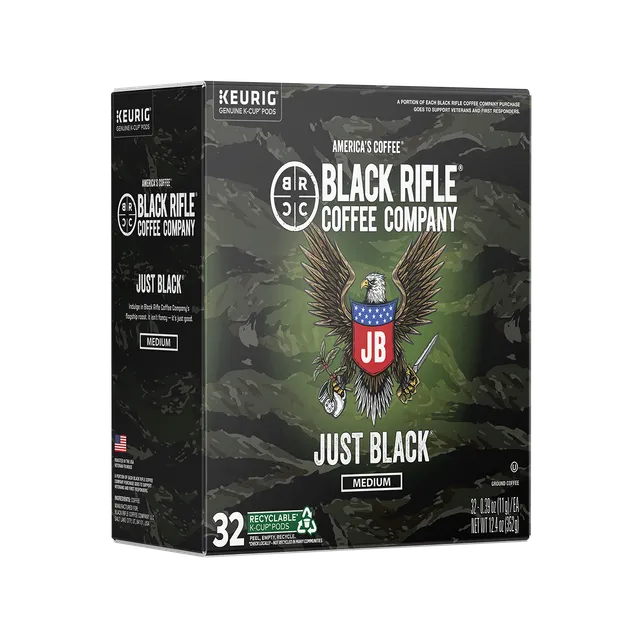 Just Black Coffee Rounds - 32CT