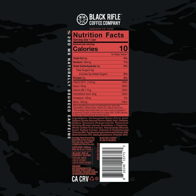 Black Rifle Energy - Freedom Punch 6 Black Rifle Energy - Freedom Punch
