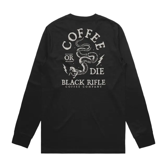 Caffeine and Coils Long Sleeve T-Shirt
