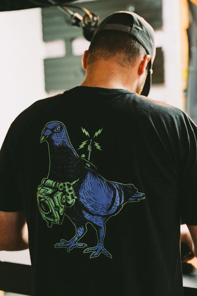 Spy Pigeon T-Shirt: Bolt Series