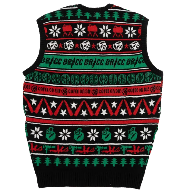 Cartel Christmas Vest - Cofee Edition