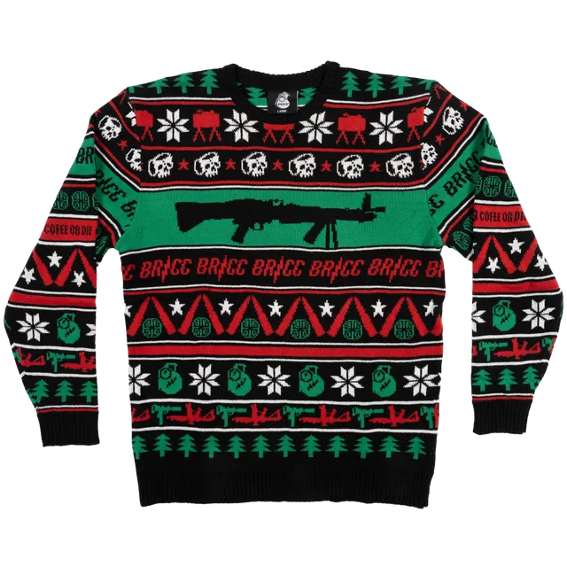 Cartel Christmas Sweater - Cofee Edition
